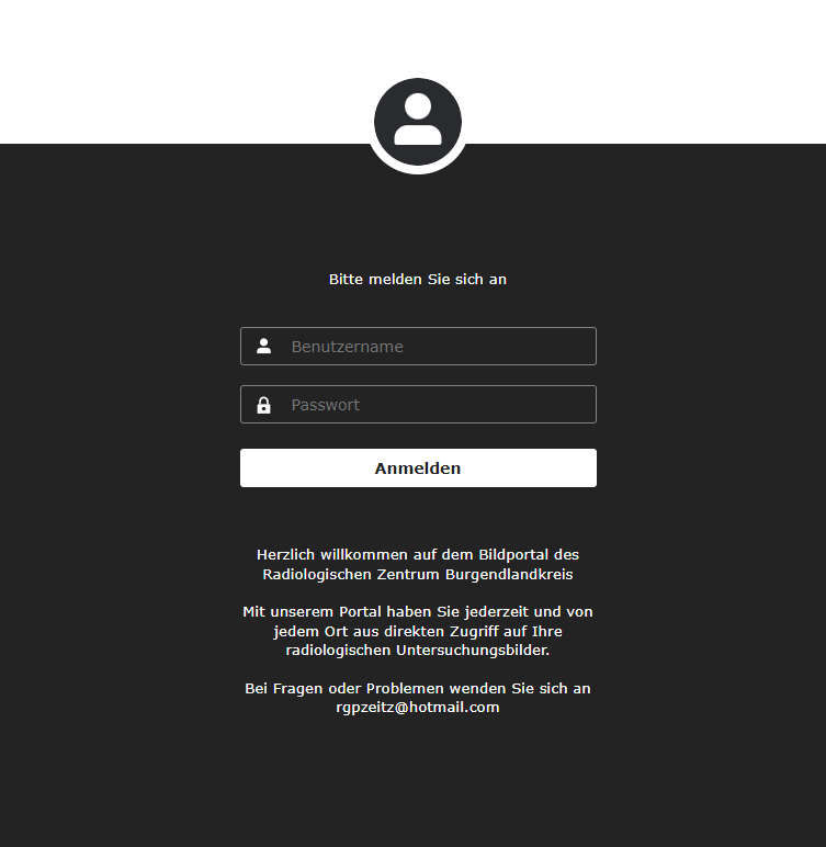 Zum Login des Bildportals | radiologie-blk.smart-pacs.de
